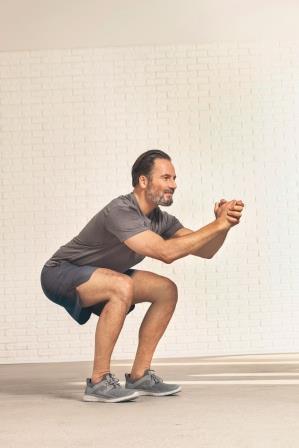 Liporeform protect - Übung 3: Kniebeuge Liporeform protect - Übung 3: Kniebeuge